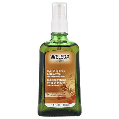 Hydrating Body & Beauty Oil, Sea Buckthorn Extracts, 3.4 fl oz (100 ml)