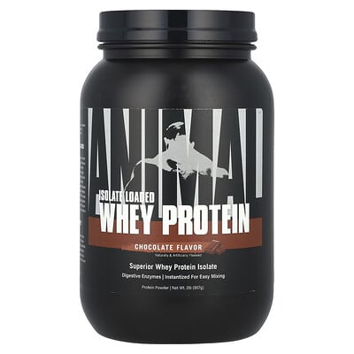 Сывороточный протеин Isolate Loaded Whey Protein™ шоколад, 2 lb (907 g)