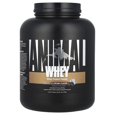 Isolate Loaded Whey Protein™, Cookies & Cream, 4 lb (1.81 kg)