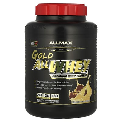 AllWhey® Gold, Premium Whey Protein, Chocolate Peanut Butter, 5 lbs (2.27 kg)