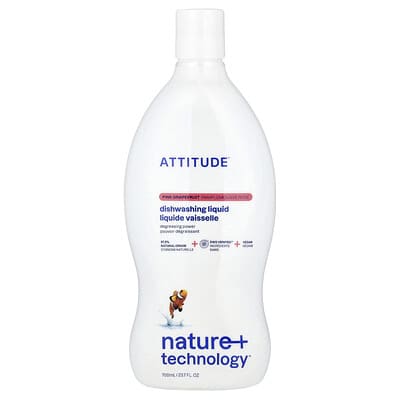 Nature + Technology™, Dishwashing Liquid, Pink Grapefruit, 23.7 fl oz (700 ml)