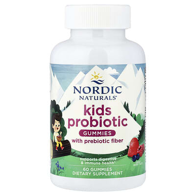 Kids Probiotic Gummies, Great Berry, 60 Gummies