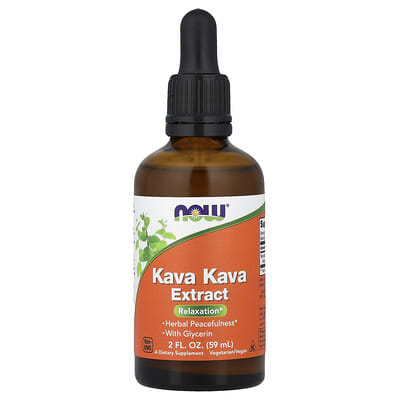 Экстракт Kava Kava с глицерином, 2 fl oz (59 ml)