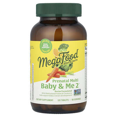 Baby & Me 2™, Prenatal Multi, 120 Tablets