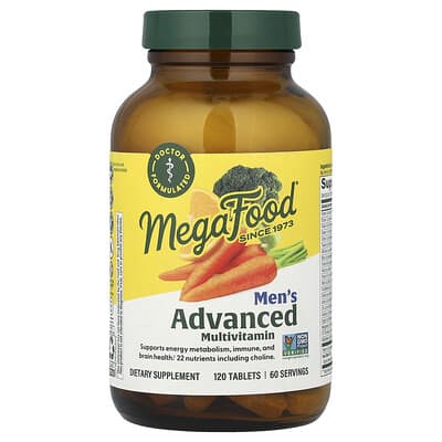 Мужской Advanced Multivitamin, 120 Tablets