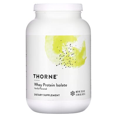Whey Protein Isolate, Vanilla, 1.84 lb (837 g)