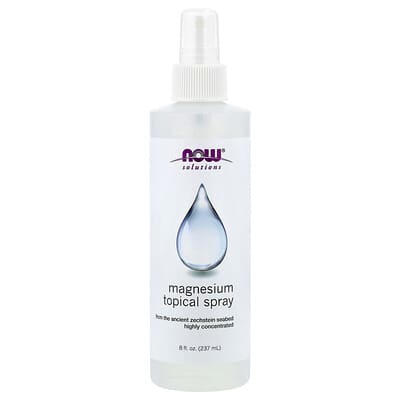 Магниевый спрей NOW Foods Solutions, 8 fl oz (237 ml)