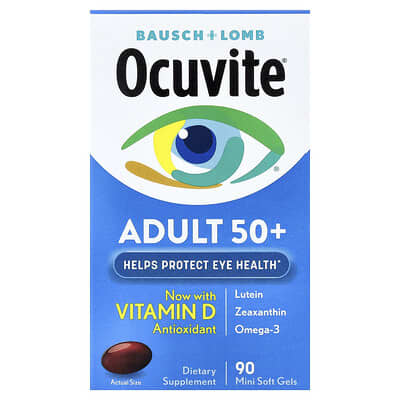 Adult 50+, 90 Mini Soft Gels