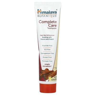 Botanique, Complete Care Toothpaste, Simply Cinnamon, 5.29 oz (150 g)