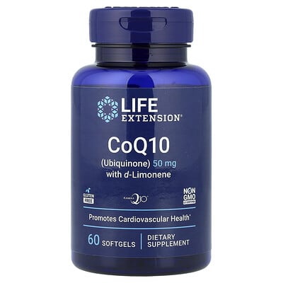 CoQ10 with d-Limonene, 60 Softgels