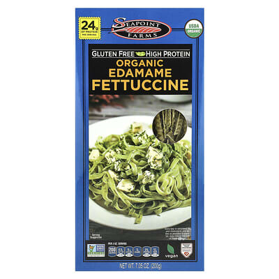 Organic Edamame Fettuccine, 7.05 oz (200 g)