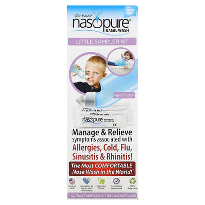 Набор для промывания носа Dr. Hana's Nasal Wash, Little Sampler Kit, 6 Piece Kit
