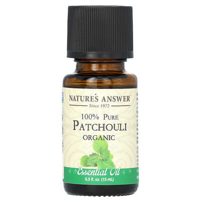 100% Pure Organic Essential Oil, Patchouli, 0.5 fl oz (15 ml)