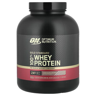 Gold Standard® 100% Whey Protein, Chocolate Coconut, 5 lb (2.27 kg)