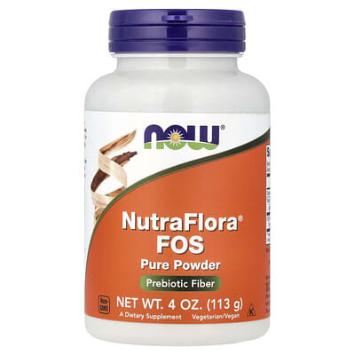 NutraFlora® FOS, Pure Powder, 4 oz (113 g)