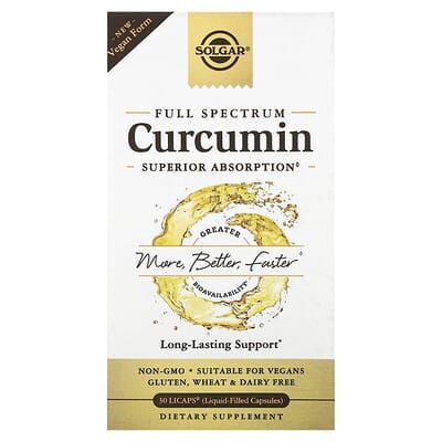 Full Spectrum Curcumin, 30 LiCaps®
