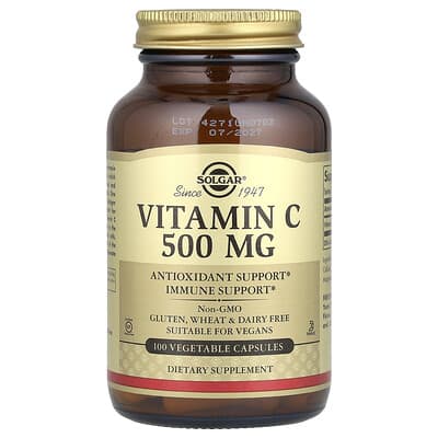 Витамин C 500 mg 100 растительных капсул