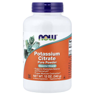 Potassium Citrate, Pure Powder, 12 oz (340 g)