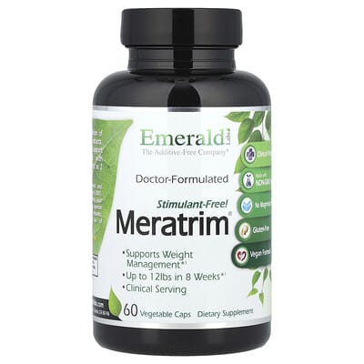 Emerald Laboratories Meratrim®, без стимуляторов, 60 капсул