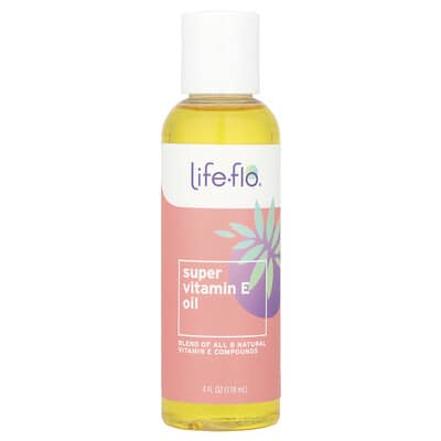 Масло витамина E Life-flo, 4 fl oz (118 ml)