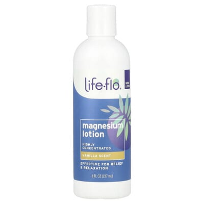 Лосьон с магнием, ваниль, 8 fl oz (237 ml)