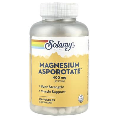 Magnesium Asporotate™, 180 VegCaps (200 mg per Capsule)