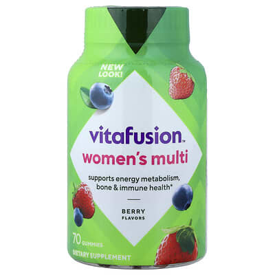 Женские витамины VitaFusion Multi Gummies Berry 70 Gummies
