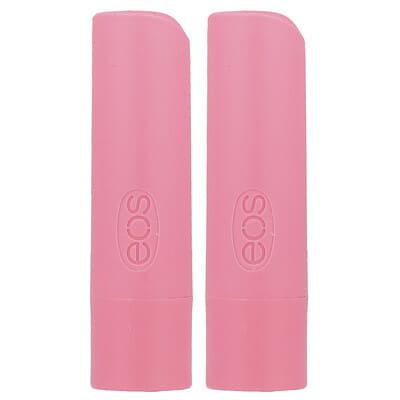 EOS 100% Natural Organic бальзам для губ, Strawberry Sorbet, 2 шт., 0.14 oz (4 g) каждый