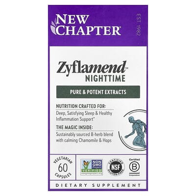 Zyflamend™ Nighttime, 60 вегетарианских капсул