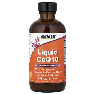 Liquid CoQ10, Orange, 4 fl oz (118 ml)