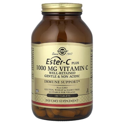 Ester-C® Plus, Vitamin C, 1,000 mg, 180 Tablets