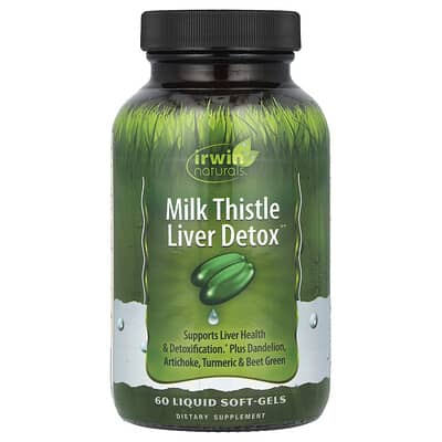 Milk Thistle Liver Detox®, 60 Liquid Soft-Gels