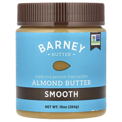 Almond Butter, Smooth, 10 oz (284 g)