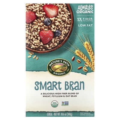 Organic Smart Bran Cereal, 10.6 oz (300 g)