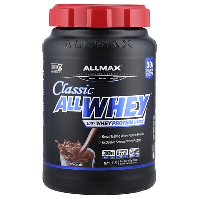 CLASSIC ALLWHEY®, 100% Whey Protein Source, Chocolate, 2 lbs (907 g)