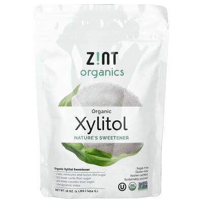 Organic Xylitol Sweetener, 16 oz (454 g)