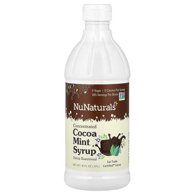 Концентрированный сироп Cocoa Mint, 16 fl oz (0.47 l)
