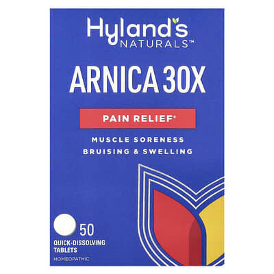 Arnica 30X, 50 быстрорастворимых таблеток