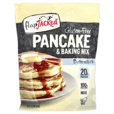 Gluten-Free Pancake & Baking Mix, Buttermilk, 24 oz (680 g)