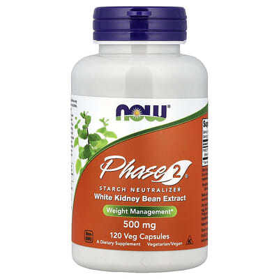 Phase 2®, Starch Neutralizer, 500 mg, 120 Veg Capsules