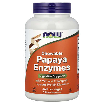 Chewable Papaya Enzymes, 360 Lozenges
