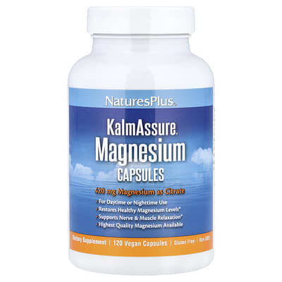 KalmAssure®, Magnesium , 120 Vegan Capsules (105 mg per Capsule)