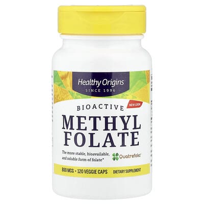 Метилфолат, 120 Veggie Caps