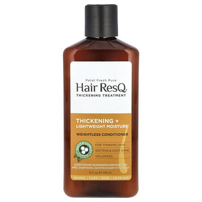 Hair ResQ®, Thickening Treatment, Thickening + Lightweight Moisture Weightless Conditioner, For Thinning Hair, 12 fl oz (355 ml)