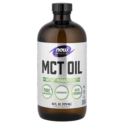 Sports, MCT Oil, Unflavored, 16 fl oz (473 ml)