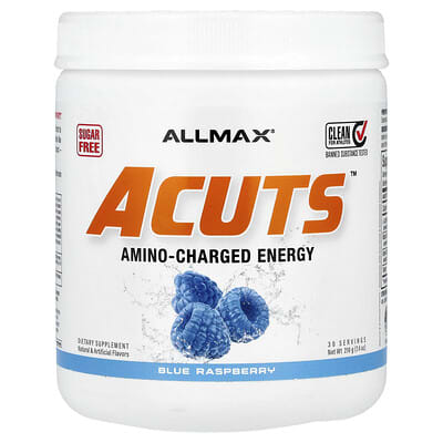 ACUTS™, энергетическая добавка Blue Raspberry, 7.4 oz (210 g)