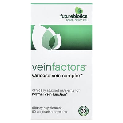 VeinFactors®, Varicose Vein Complex, 90 Vegetarian Capsules