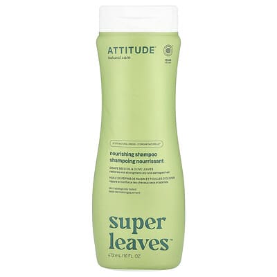 Super Leaves™, Nourishing Shampoo, Grape Seed Oil & Olive Leaves, 16 oz (473 ml)