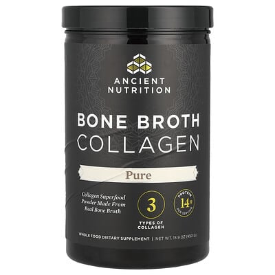 Bone Broth Collagen, Pure, 15.9 oz (450 g)