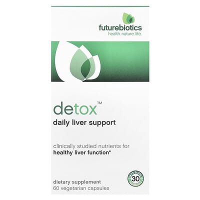Detox™, Daily Liver Support, 60 Vegetarian Capsules